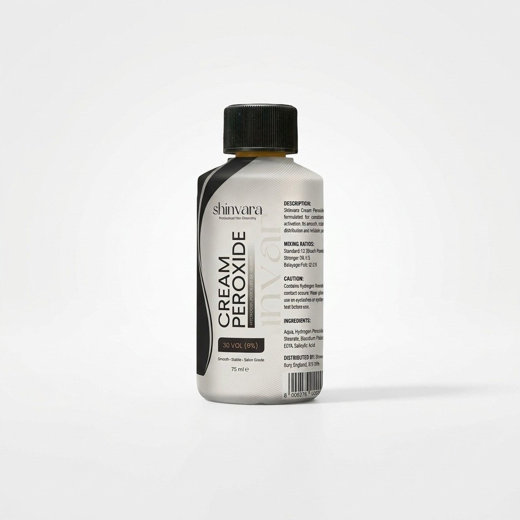 Shinvara Cream Peroxide 75ml bottle, 30 vol